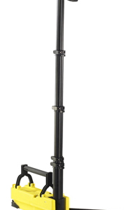 Sistema portátil de iluminación LED con columna