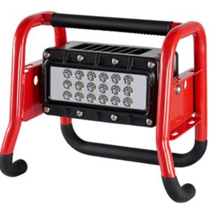 Sistema portátil de iluminación LED con cabezal giratorio