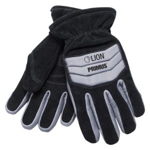 Guante de cuero premium para incendio estructural marca LION modelo PRIMUS